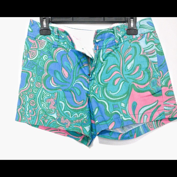 Lilly Pulitzer Callahan Shorts Size 0 - Picture 5 of 7